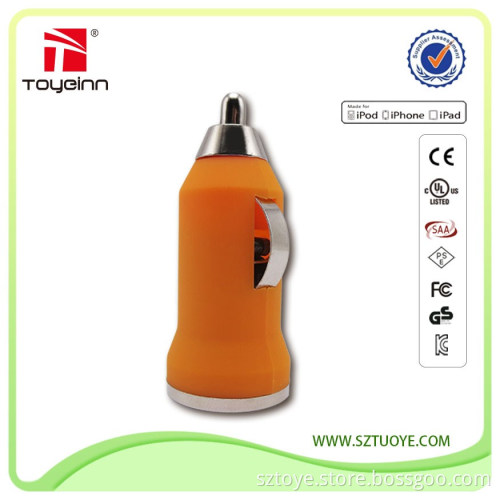Hot Sales!!! 1 USB Port 5V 1 Amp Car Charger for iPhone5/6/6s